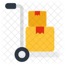 Pallet Truck Pushcart Handcart Icon