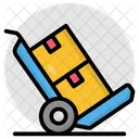 Pallet Truck Luggage Cart Handcart Icon