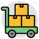 Pallet Truck Luggage Cart Handcart Icon