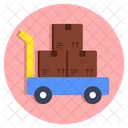 Pallet Truck Luggage Cart Handcart Icon