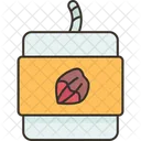 Palm Oil Candle Icon