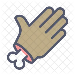 Palm Emoji Icon