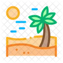 Palm Desert Sandy Icon