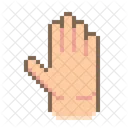 Palm Five Hand Gesture Icon