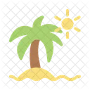 Palm Tree Summer Icon
