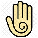 Palm Hand Gesture Icon