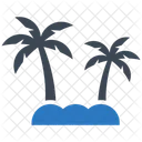 Holiday Island Palm Icon