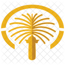 Palm Jumeirah Dubai  Icon
