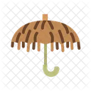 Palm Leaf Umbrella Palm Craft Ecofriendly Icon