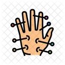 Palm Needles Acupuncture Icon