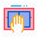 Hand Scan Finger Icon