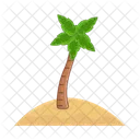 Palm Tropical Summer Icon