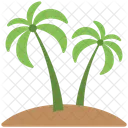 Palm Trees Soil Icon