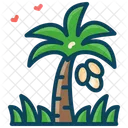 Palm Tree Tree Coconut Icon