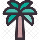 Palm Tree Forest Nature Icon