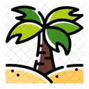 Palm Tree Beach Tree Icon