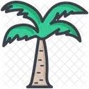 Palm Trees Tropical Icon