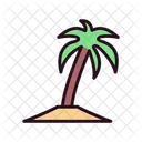 Palm Tree Flora Forest Icon