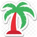 Palm Tree Coconut Icon