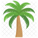King Coconut Beach Icon