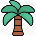 Palm Tree Tropical Nature Icon