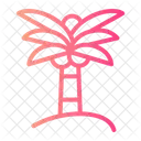 Palm Tree Tropical Tropic Icône
