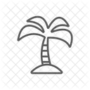 Palm Tree Summer Icon Icon