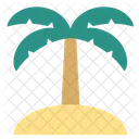 Palm Tree Summer Tropical Icon