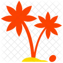 Palm Tree Beach Tree Icon