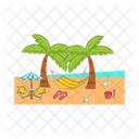 Beach Sea Ocean Icon