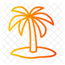 Palm Tree Sea Tree Icon