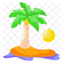 Palm Tree Coconut Tree Beach Tree Icon