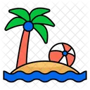 Palm Tree Coconut Tree Beach Tree Icon