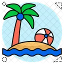 Palm Tree Coconut Tree Beach Tree Icon