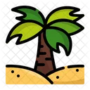 Palm Tree Beach Tree Icon