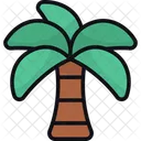 Palm Tree Tropical Nature Icon