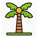 Beach Tree Nature Icon