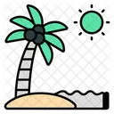 Palm Tree Coconut Tree Beach Tree Icon