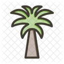 Beach Tree Nature Icon