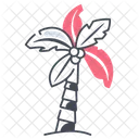 Palm Tree Beach Tree Icon