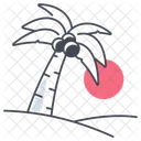Palm Tree Beach Tree Icon