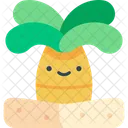 Palm Tree Kawaii Summer Icon