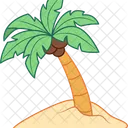 Palm Tree Summer Icon