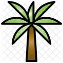 Palme Grun Naturlich Symbol