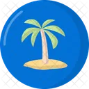 Palmera Playa Arbol Icon