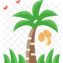 Palmera Arbol Coco Icon