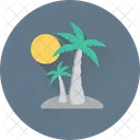 Palma Arbol Coco Icon