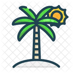 Palmera  Icono