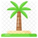 Palmera Arbol Playa Icon