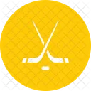 Palo Hockey Hielo Icono